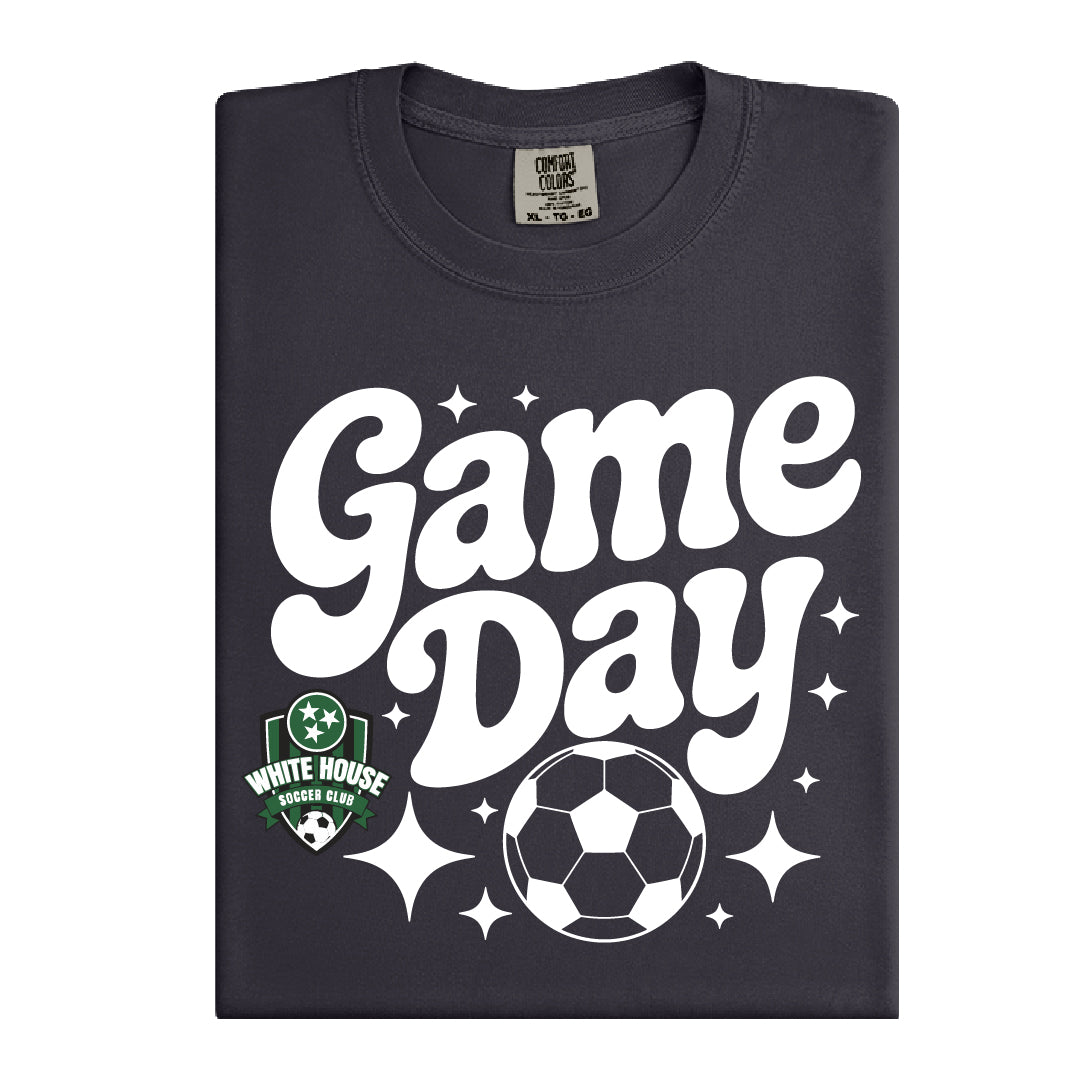 WHITE HOUSE SOCCER CLUB – Retro “Game Day” Comfort Colors Tee