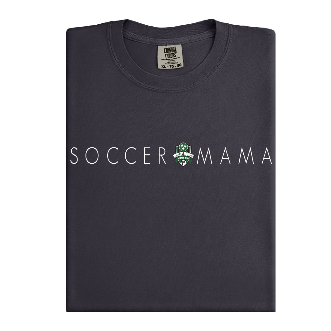 White House Soccer Club “Soccer Mama” Comfort Colors Tee