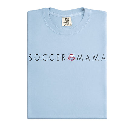 Clarksville Soccer Club “Soccer Mama” Comfort Colors Tee