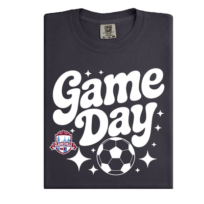 CLARKSVILLE SOCCER CLUB – Retro “Game Day” Comfort Colors Tee