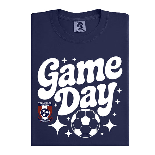 TENNESSEE UNITED SOCCER CLUB – Retro “Game Day” Comfort Colors Tee